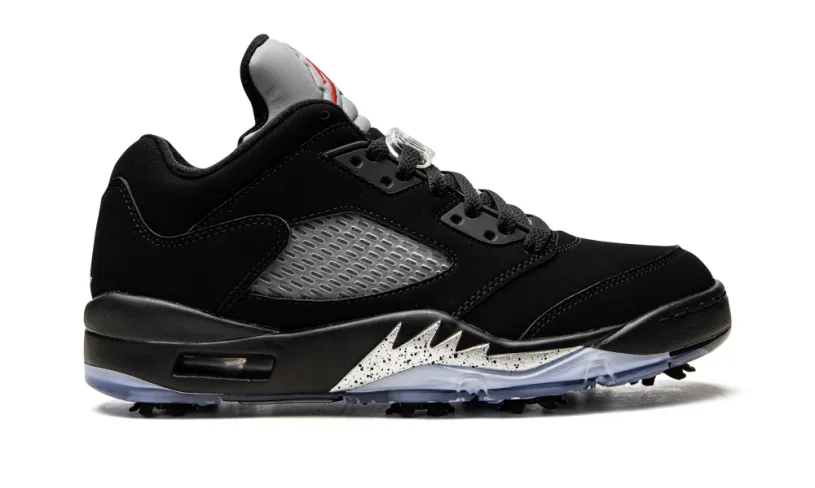 Air Jordan 5 Jordan 5 Retro Low Golf 'Black Metallic' 