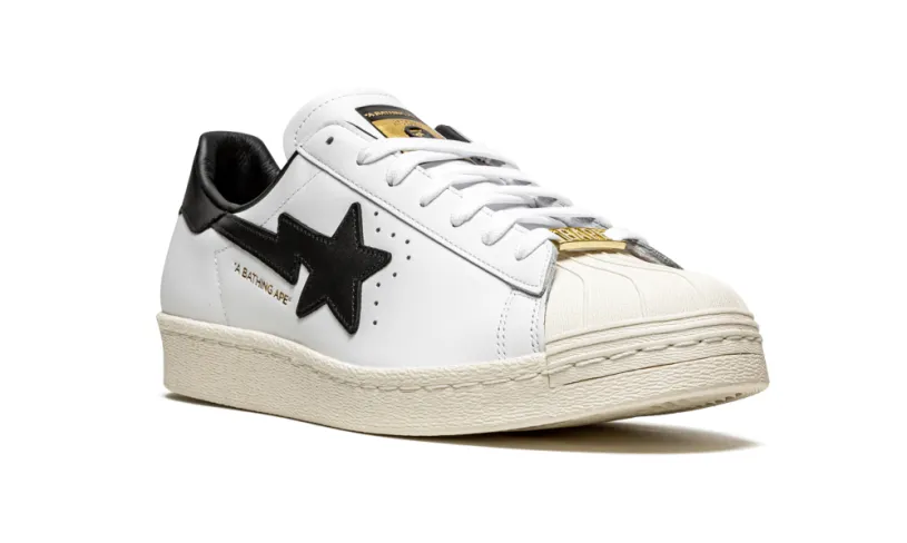 Adidas Superstar Superstar 80s 'BAPE - White   Black' 