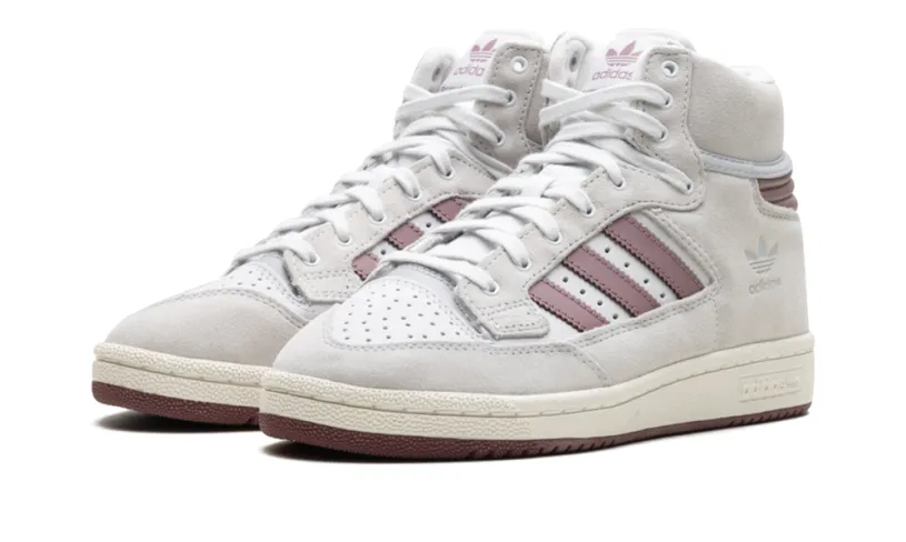 More Adidas Shoes Centennial 85 Hi 'WHITE BURGUNDY' 