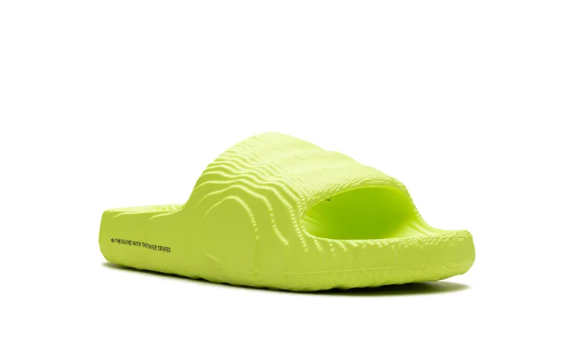 More Adidas Shoes Adilette 22 Slides 'Solar Yellow' 