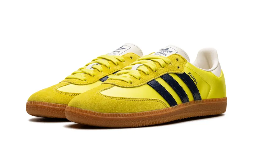Adidas Samba Samba OG WMNS 'Shock Yellow Night Indigo' 
