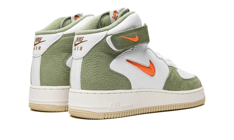 Nike Lifestyle Air Force 1 Mid QS 'Jewel Oil Green' 