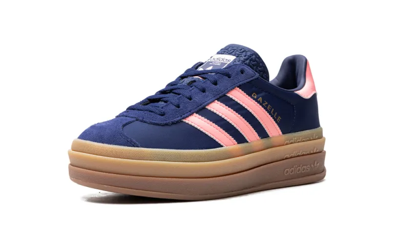 Adidas Gazelle Gazelle Bold WMNS 'Dark Blue Pink Spark'