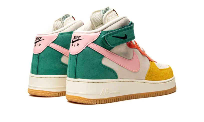Nike Lifestyle Air Force 1 'Vivid Sulfur and Rush Orange' 