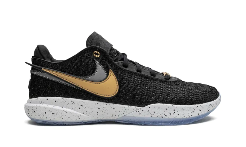Nike Basketball LeBron 20 'Black Metallic Gold' 