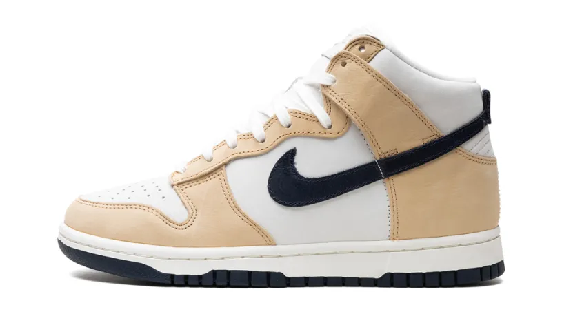 Nike Dunk Dunk High PRM MF WMNS 'Sesame Obsidian' 