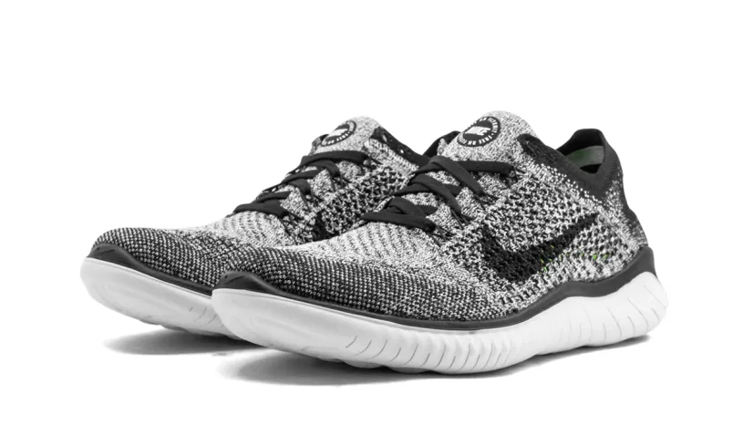 Nike Lifestyle FREE RN FLYKNIT 2018 WMNS 'Oreo' 