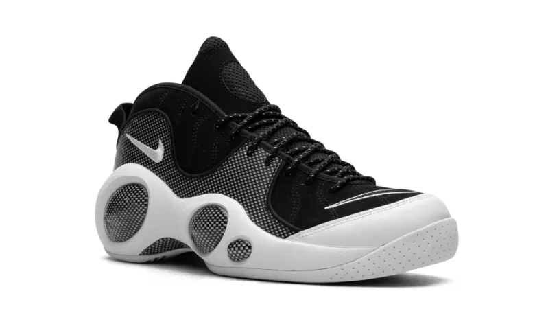 Nike Basketball Air Zoom Flight 95 'OG Black Metallic Silver (2022)' 