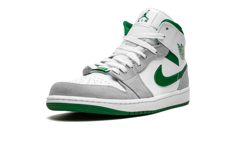 Air Jordan 1 Air Jordan 1 Mid SE 'Grey   Pine Green   White' 