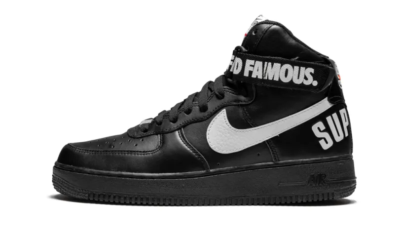 Nike Lifestyle Air Force 1 High Supreme SP 'Black' 
