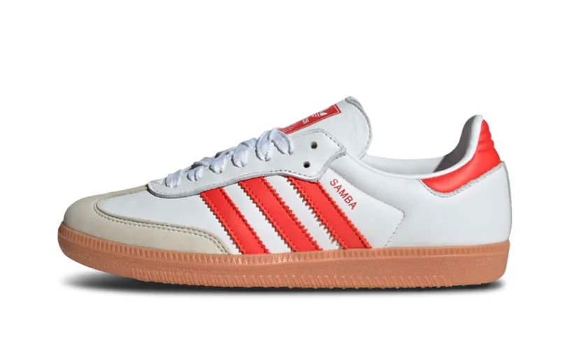 Adidas Samba SAMBA OG WMNS 'White Solar Red'