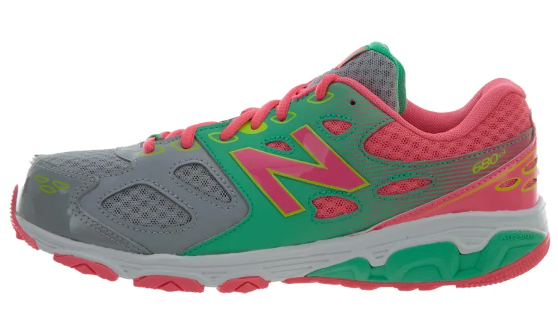 More New Balance Life Style 680V3 GS 'GREY PINK' 