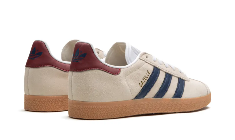 Adidas Gazelle Gazelle 'Off White   Dark Blue   Gum' 