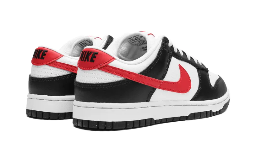 Nike Dunk Dunk Low Retro 'Red Swoosh Panda' 