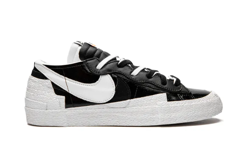 Nike Lifestyle Blazer Low 'Sacai - Black Patent Leather' 