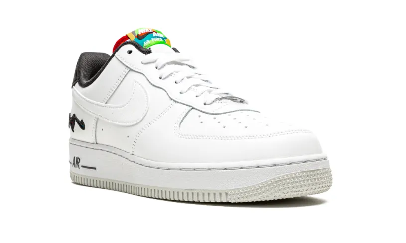 Nike Lifestyle Air Force 1 Low LV8 'Peace, Love, Swoosh' 