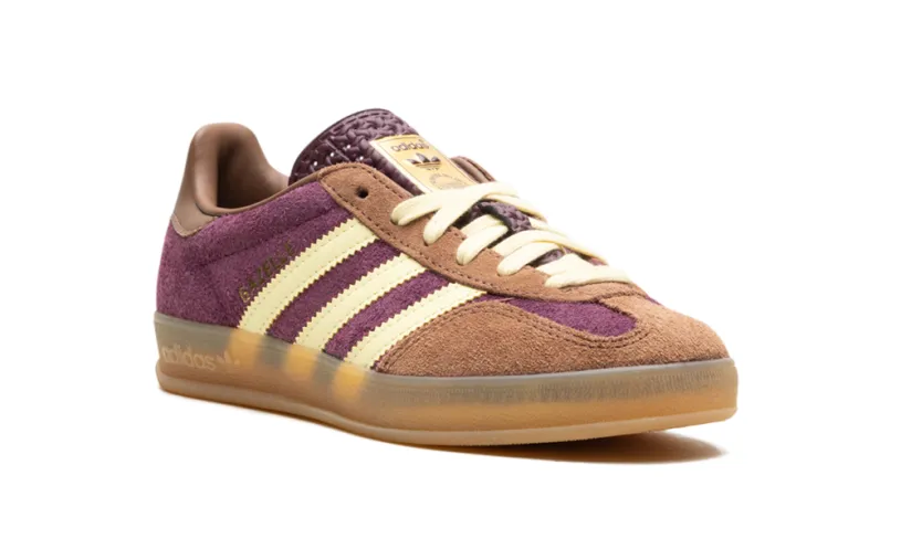 Adidas Gazelle Gazelle Indoor 'Maroon Almost Yellow' 