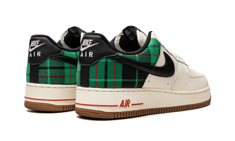 Nike Lifestyle Air Force 1 Low '07 LX 'Plaid Pale Ivory Stadium Green'
