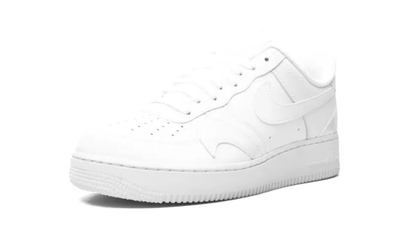 Nike Lifestyle Air Force 1 '07 LV8 'Misplaced Swoosh - Triple White' 