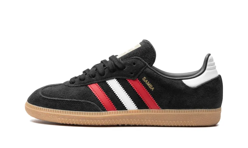 Adidas Samba Samba OG 'core black better scarlet GUM 3'