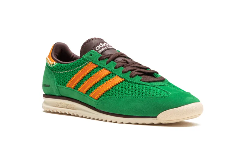 More Adidas Shoes SL72 Knit 'Wales Bonner Green'