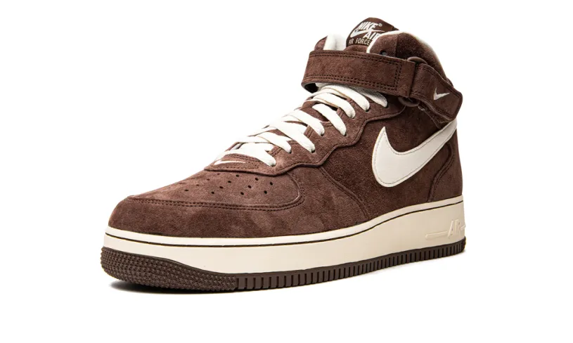 Nike Lifestyle AIR FORCE 1 MID '07 QS 'Chocolate' 