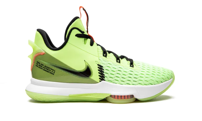 Nike Basketball LeBron Witness V 'Lime Glow' 