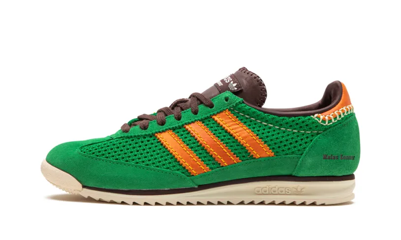 More Adidas Shoes SL72 Knit 'Wales Bonner Green' 