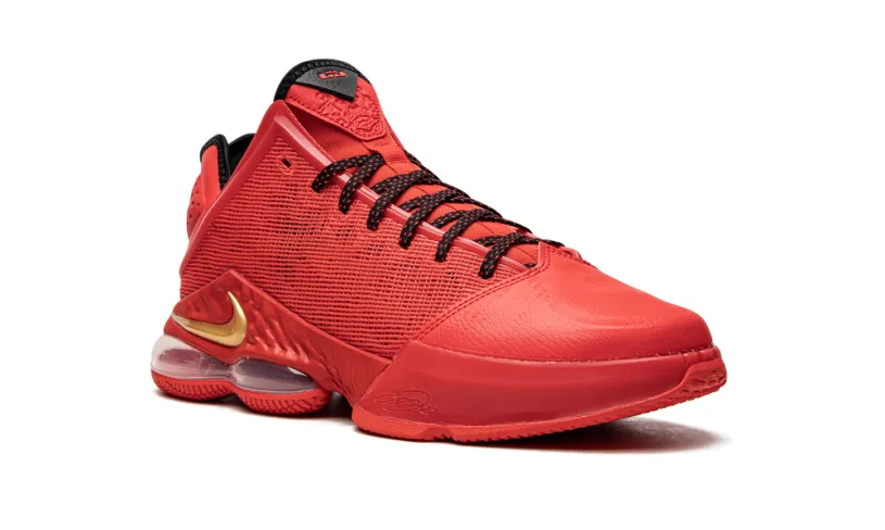 Nike Basketball LeBron 19 Low 'Light Crimson'