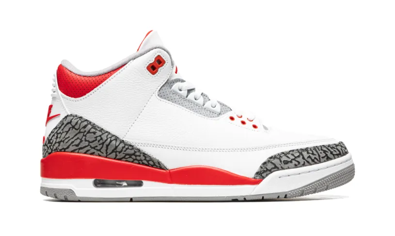Air Jordan 3 Air Jordan 3 Retro 'Fire Red 2022'
