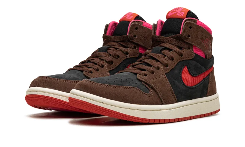 Air Jordan 1 AIR JORDAN 1 ZOOM AIR CMFT WMNS 'Cacao Wow/Picante Red/Black/Hyper Pink'