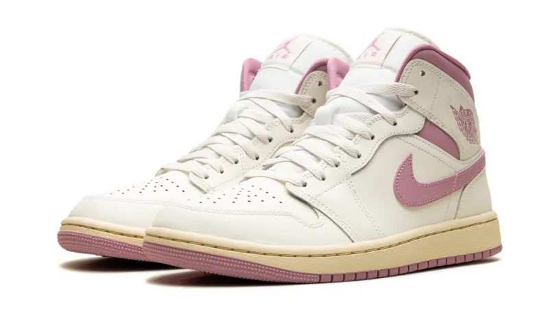 Air Jordan 1 Jordan 1 Mid WMNS 'Sail Pink Coconut Milk'