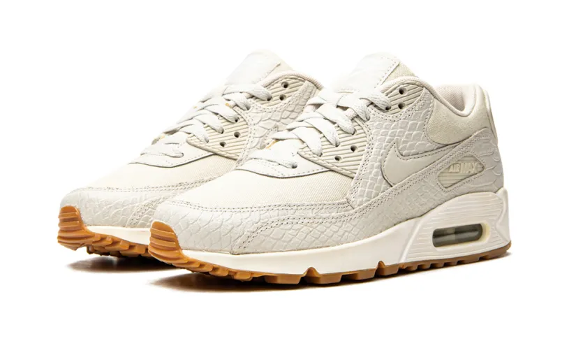 Nike Lifestyle AIR MAX 90 MNS WMNS 'Light Bone Snakeskin' 