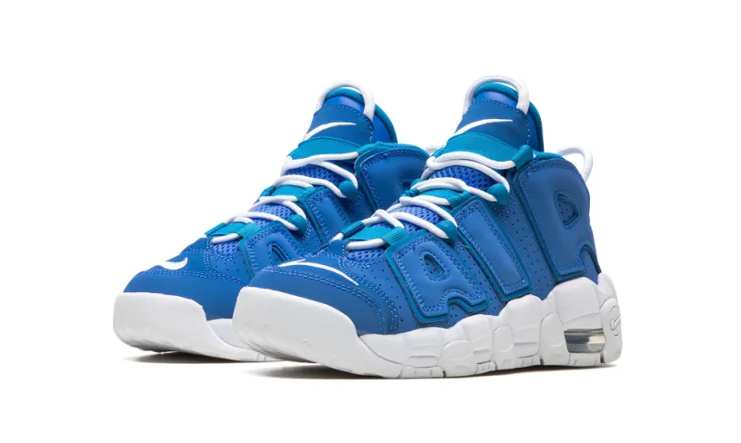 Nike Basketball Air More Uptempo GS 'Blue   White' 