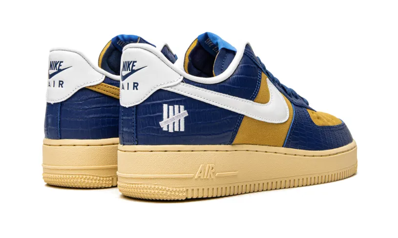 Nike Lifestyle Air Force 1 Low 'Undefeated - Blue Croc' 