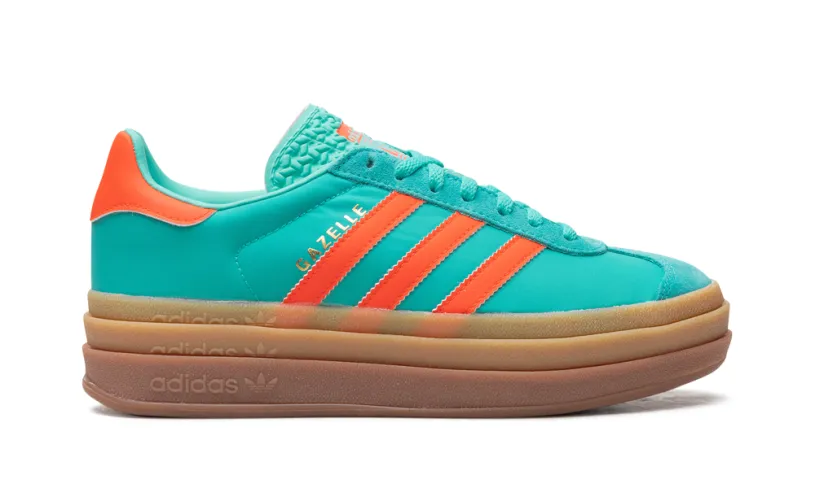 Adidas Gazelle Gazelle Bold WMNS 'Mint Rush Impact Orange' 