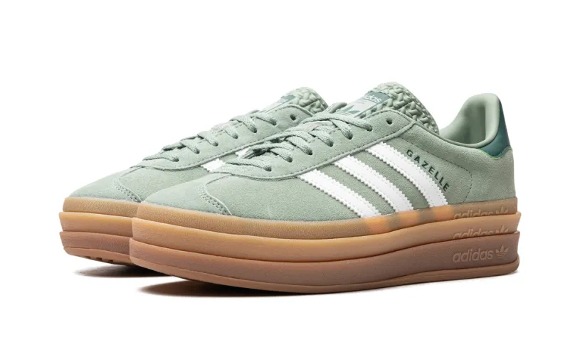 Adidas Gazelle GAZELLE BOLD WMNS 'Silver Green Gum'