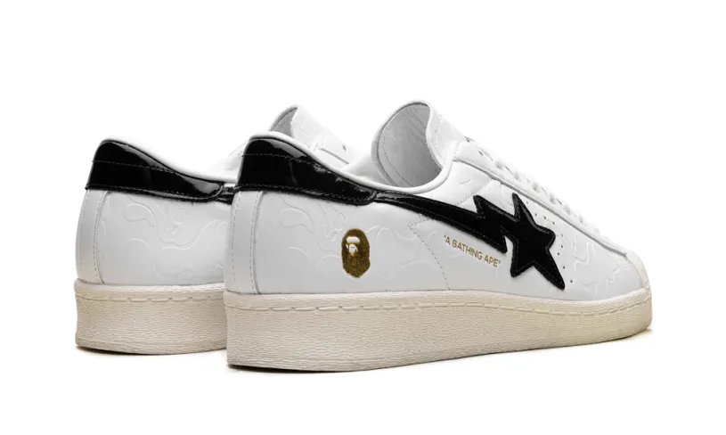 Adidas Superstar Superstar Vintage 'A Bathing Ape - White Black'