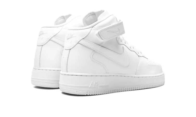 Nike Lifestyle Air Force 1 Mid '07 'Triple White'