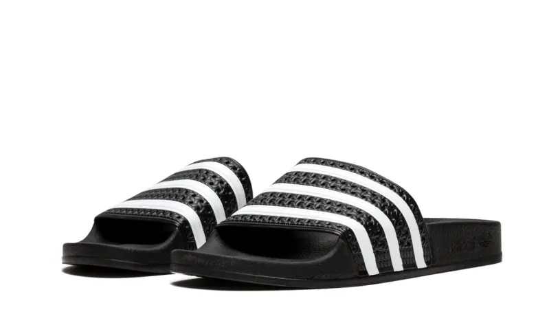 More Adidas Shoes Adilette Slide 'Black' 