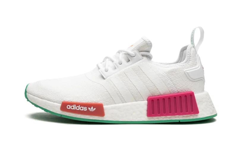 Adidas NMD NMD R1 WMNS 'White Magenta Green' 