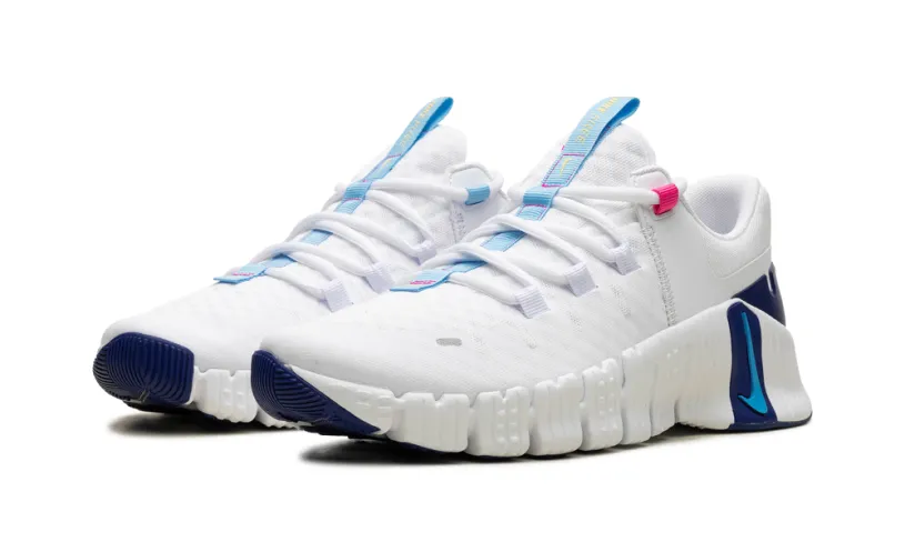 Nike Lifestyle FREE METCON 5 WMNS 'WHITE AQUARIUS BLUE' 