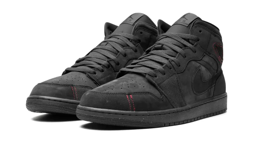 Air Jordan 1 Air Jordan 1 Mid SE Craft 'Dark Smoke Red' 