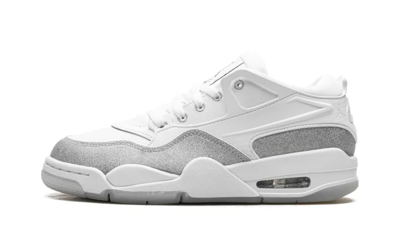 Air Jordan 4 Air Jordan 4 RM WMNS 'White Metallic Silver' 