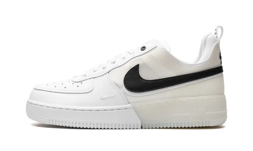 Nike Lifestyle Air Force 1 Low React 'White / Black'