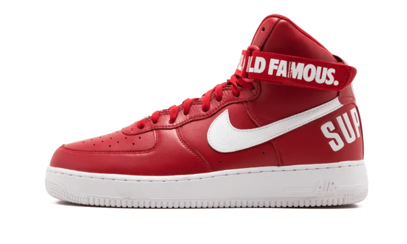 Nike Lifestyle Air Force 1 High Supreme SP 'Red'