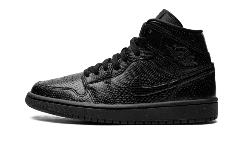 Air Jordan 1 AIR JORDAN 1 MID WMNS 'Black Snakeskin' 