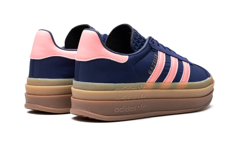 Adidas Gazelle Gazelle Bold WMNS 'Dark Blue Pink Spark'