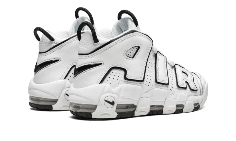 Nike Basketball AIR MORE UPTEMPO MNS WMNS 'White   Black' 