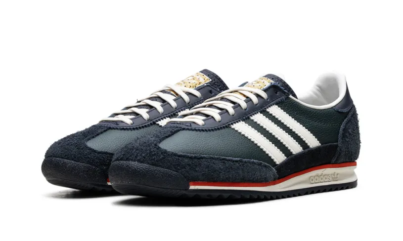 More Adidas Shoes SL 72 OG WMNS 'Mineral Green Off White' 